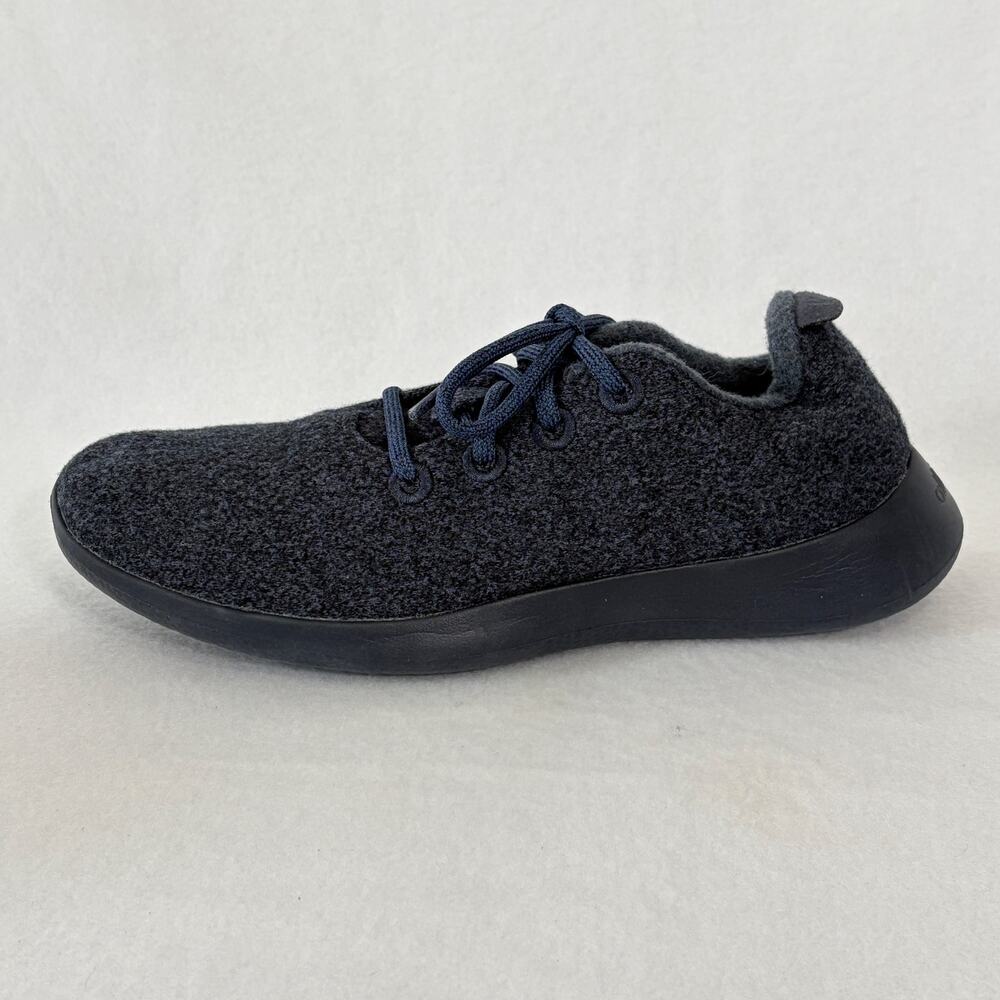 Allbirds Sneakers Womens 8 Navy Blue Wool Low Top Comfort Trainer Athletic Shoes - Picture 8 of 10